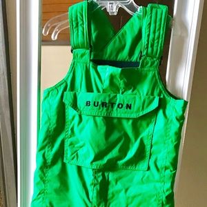 Kids Burton Waterproof Snow Bib Size Small